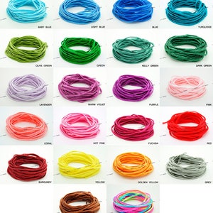 3MM Polyester Soutache Braid Cord String Beading Sewing Quilting Trimming 20 Yards