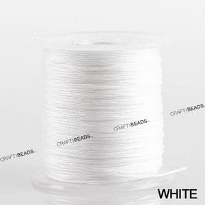 0.8MM Variegated Superior Nylon Chinese Knot Cord Shamballa Macrame Beading String - Pick Color! image 4