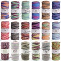1MM Variegated Polished Hemp Twine Hemptique Cord Macrame String Artisan Thread 20lbs - 205ft Spool