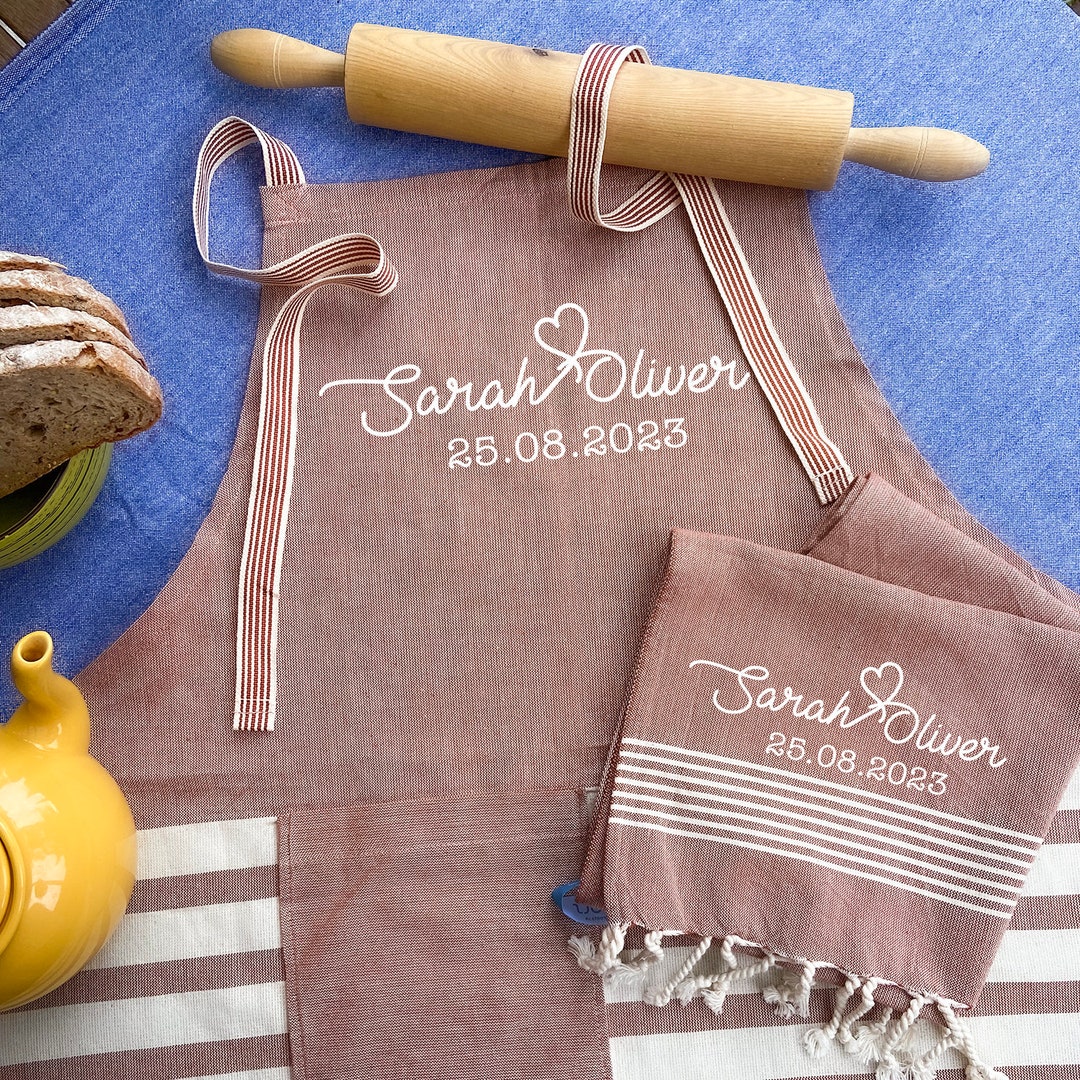 Personalised Apron, Custom Design Apron, Personalised Tea Towel, Apron