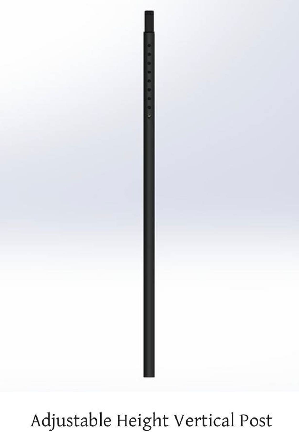 2 Adjustable Height Vertical Posts Etsy