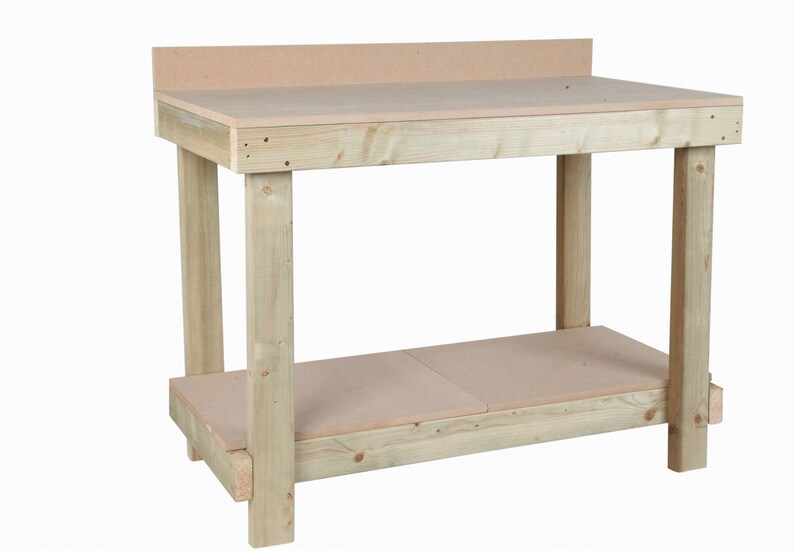 Heavy Duty & Strong 18mm MDF Worktop Workbench Industrial Etsy UK