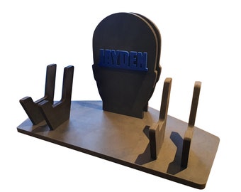 Personalised Gaming Stands - Headset and Controller Holder - Single or Double - Xbox Playstation Nintendo