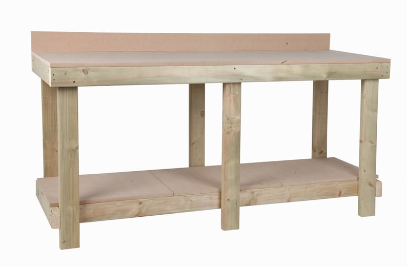 Heavy Duty & Strong 18mm MDF Worktop Workbench Industrial Etsy UK