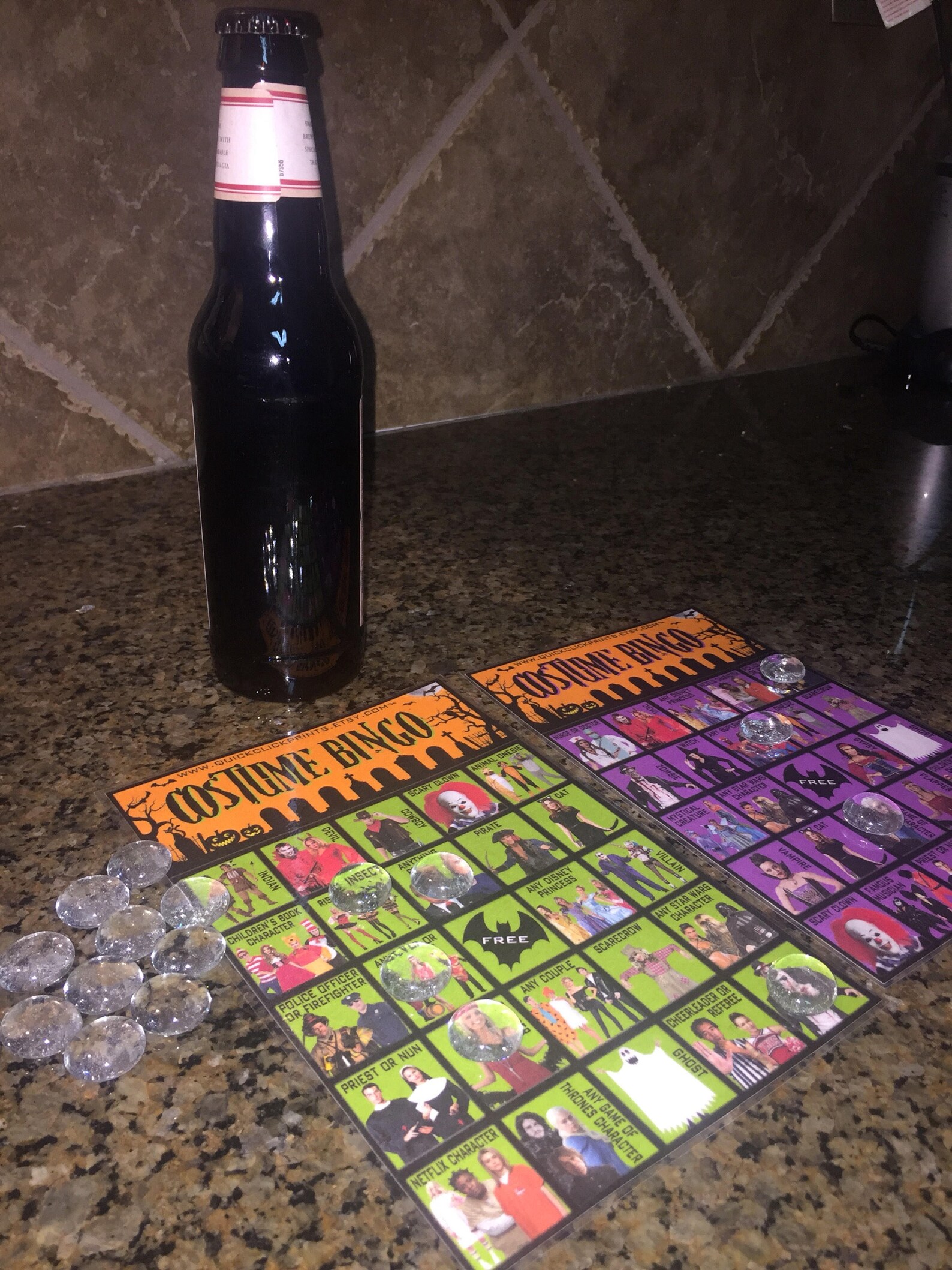 Costume Bingo 30 Cards Halloween Costume Party Games Halloween Drinking