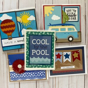 Handmade Greeting Cards - Set of 5