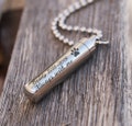 Dog Ashes Necklace Personalized, Pet Memorial Necklace, Pet Loss Gifts, Memorial Gift, Dog Mom Gift, Gifts Best Friend, Pet ashes keepsake product logo