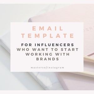 Email Template | Instagram Collaboration Proposal | Instagram Business | Marketing | Travel fashion influencer | Templates