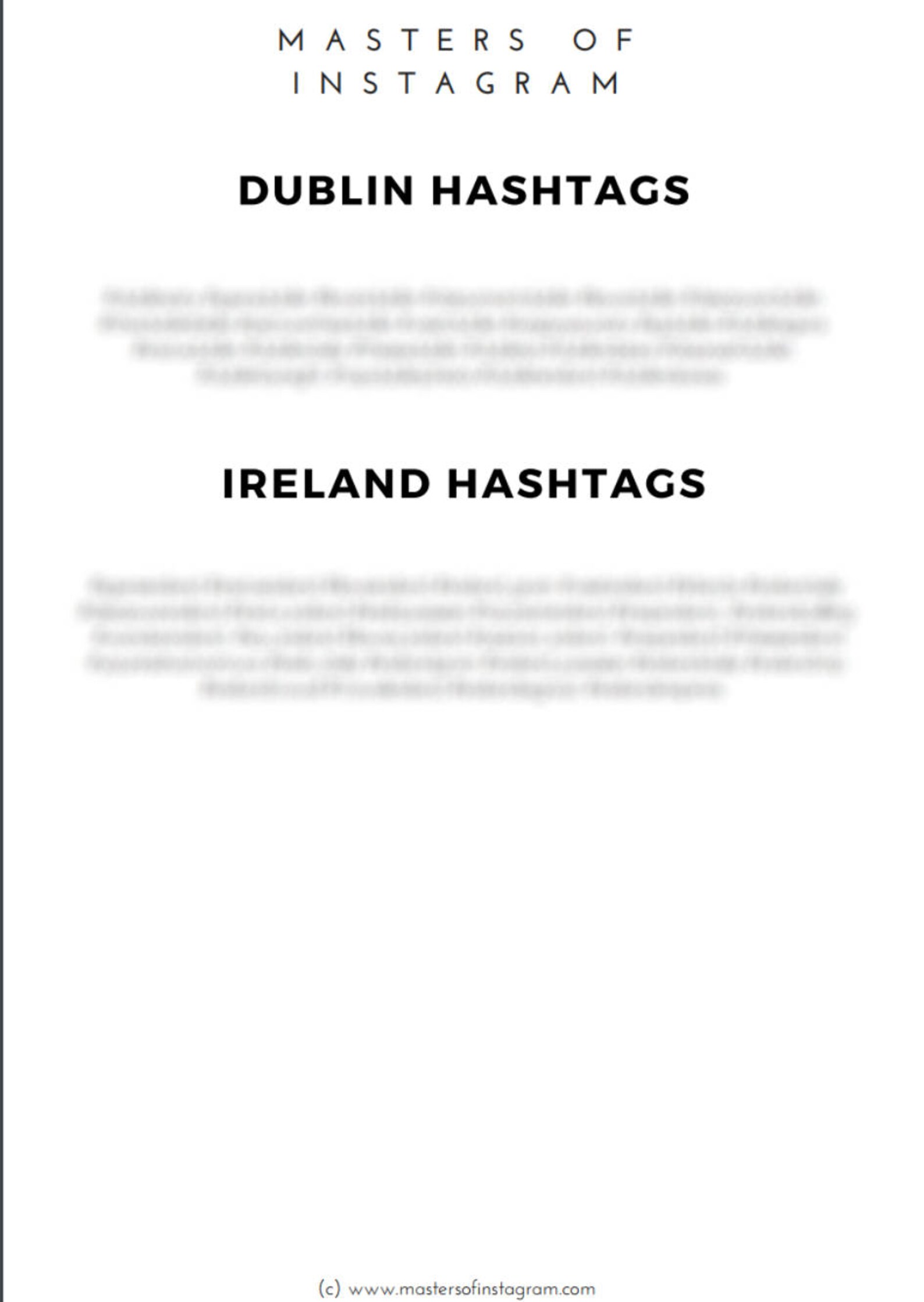 Dublin Ireland Hashtags Instagram Travel Hashtags Instagram Followers