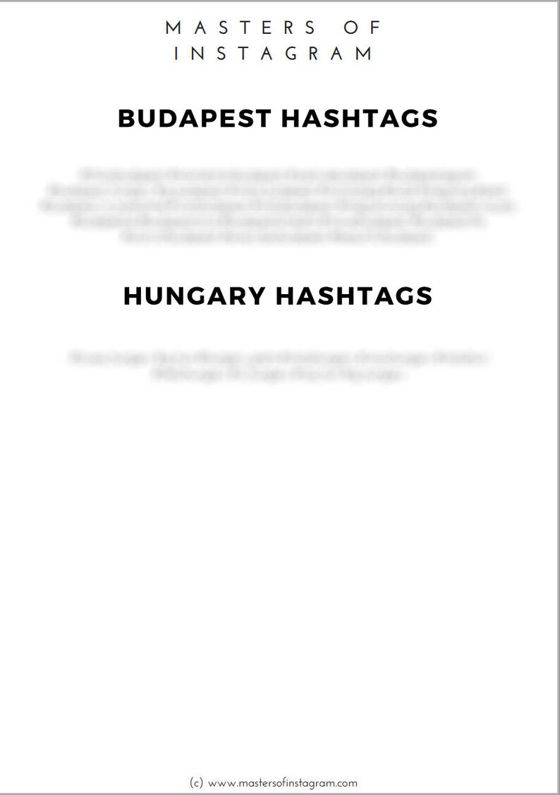 Budapest Hungary Hashtags Instagram Travel Hashtags Instagram Marketing Travel Blogger Hashtag Research Grow Your Instagram image 2