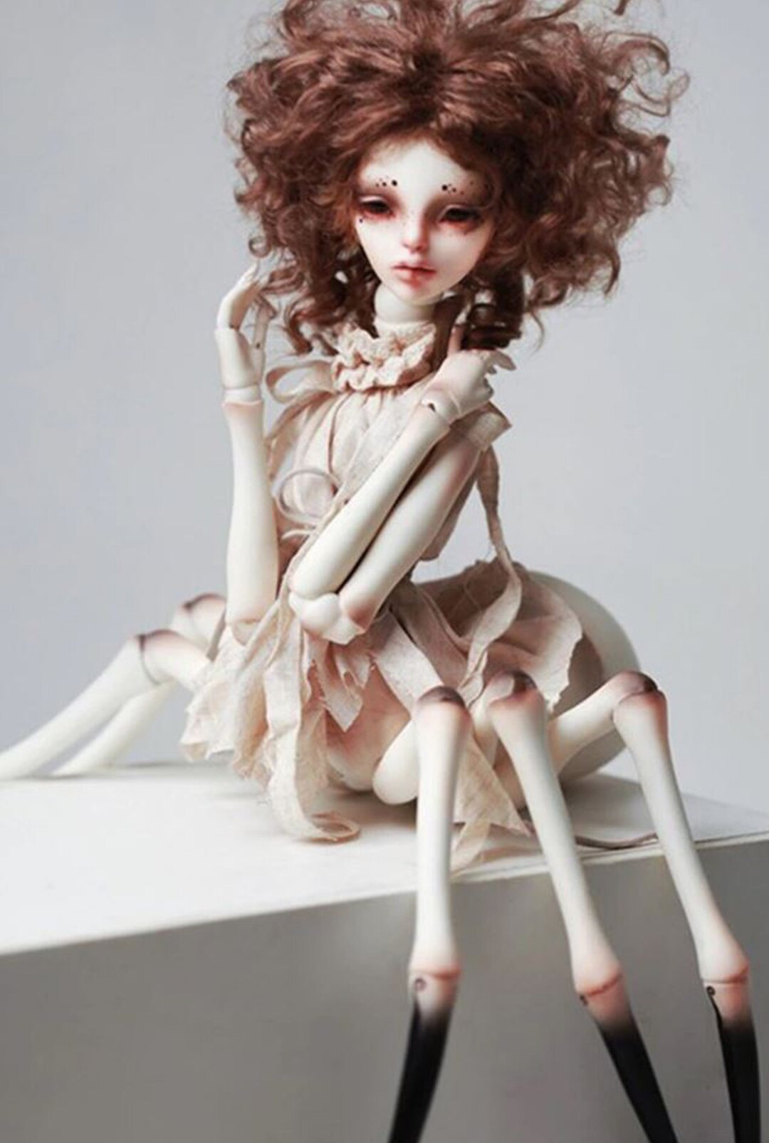 Spider Doll 1/4 ART OOAK Doll BJD Dolls Handmade Art Doll for