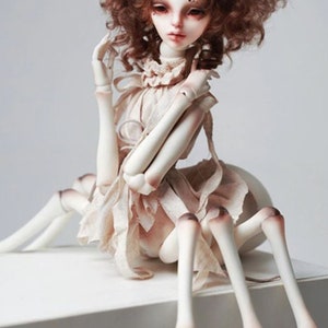 Spider doll 1/4 ART OOAK doll  BJD Dolls Handmade Art Doll for Collection, ooak monster Dolls Resin for diy