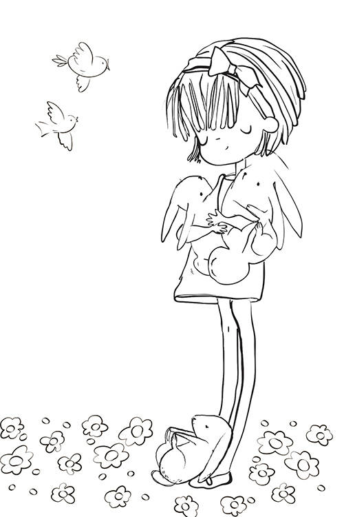 Coloring Cards Pack of 10 Illustrated Card Adult Coloring | Etsy