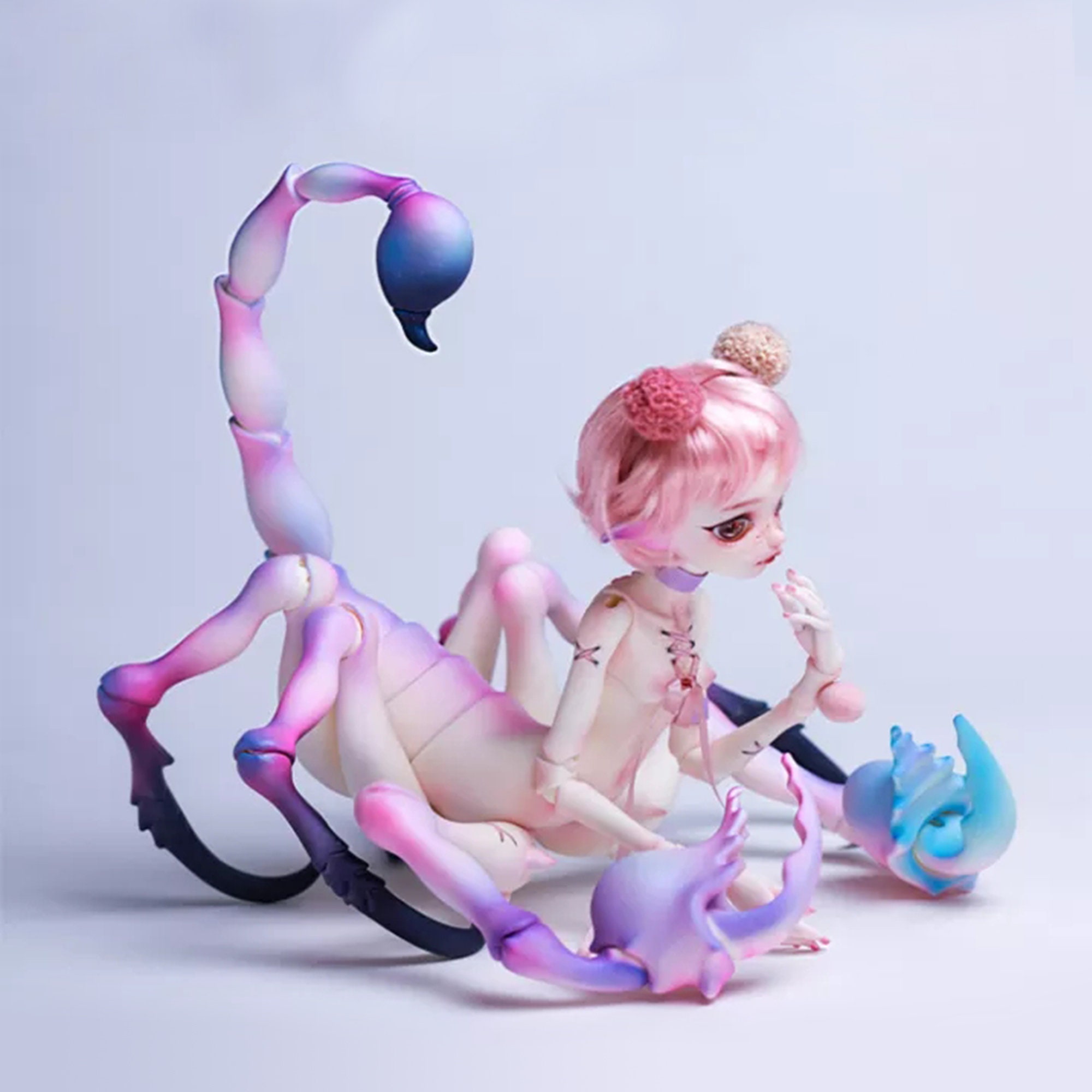 Scorpio Girl BJD Doll 1/4 Charon Animal Body Fantasy Doll - Etsy