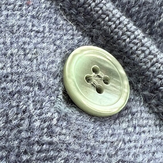 Jantzen Wool Button Front Cardigan Sweater Embroi… - image 9