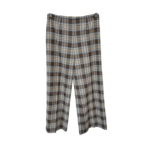 sachin and babi light blue dress Mens High Waisted Plaid Pants