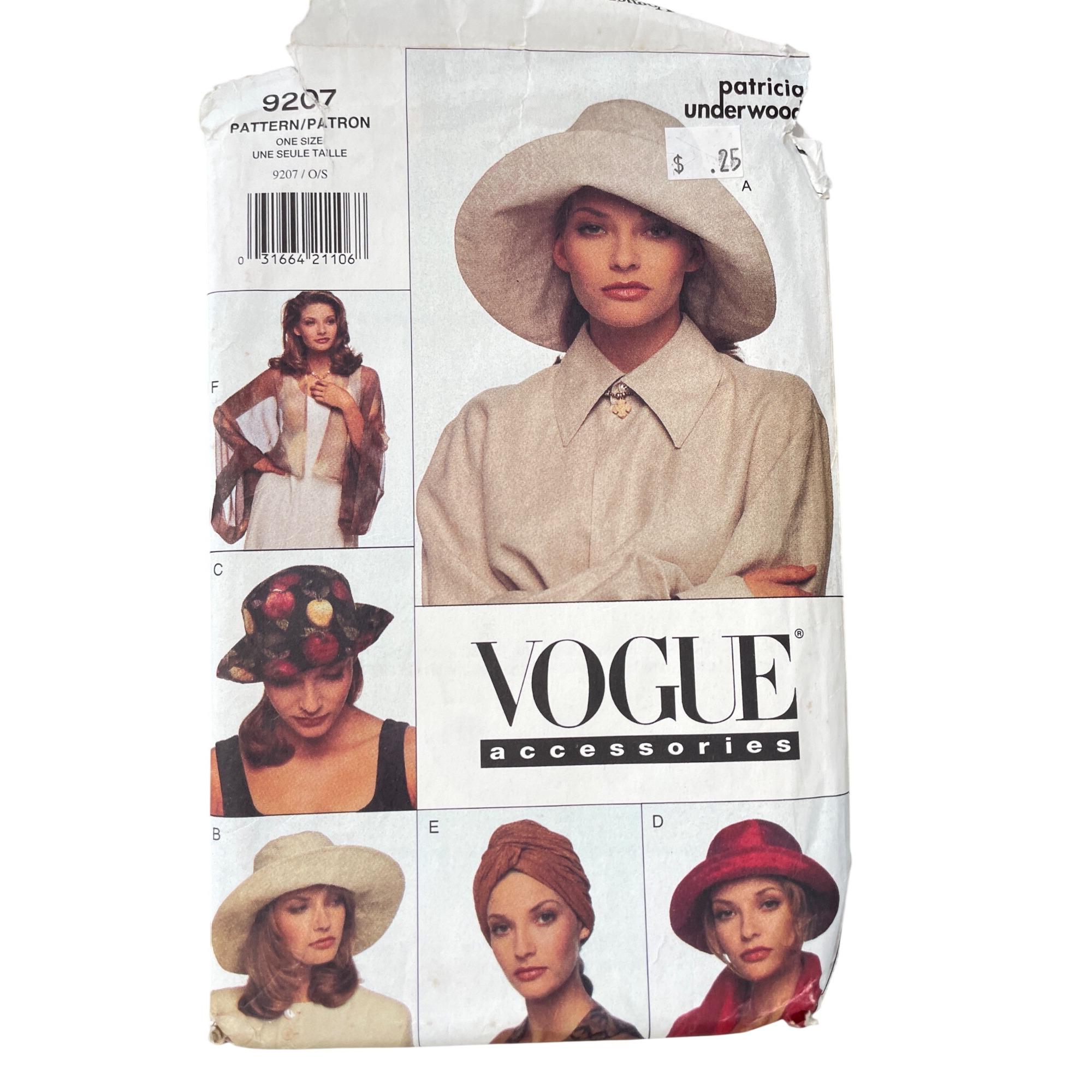 Patricia Underwood Hat Pattern - Etsy