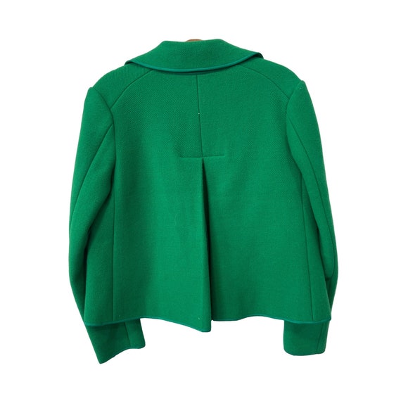 Carlisle Vintage Angora Blazer Womens 8 Green Woo… - image 2