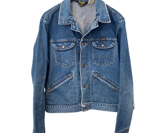 Early 70s Wrangler 124MJ Denim Jacket - Etsy
