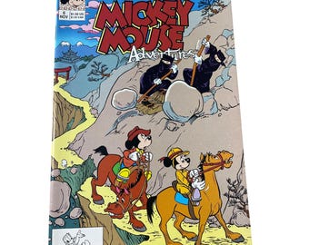 Walt Disneys Mickey Mouse Adventures #6 November 1990 Comic Book Vintage
