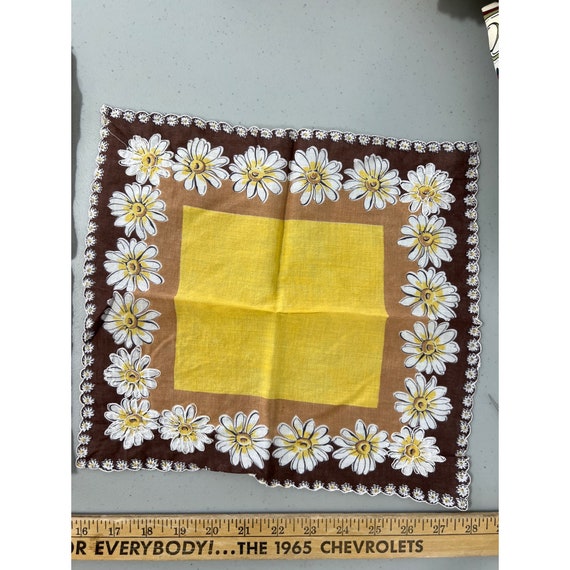Virginia Zita Handkerchief Lot of 2 Floral Paisle… - image 5