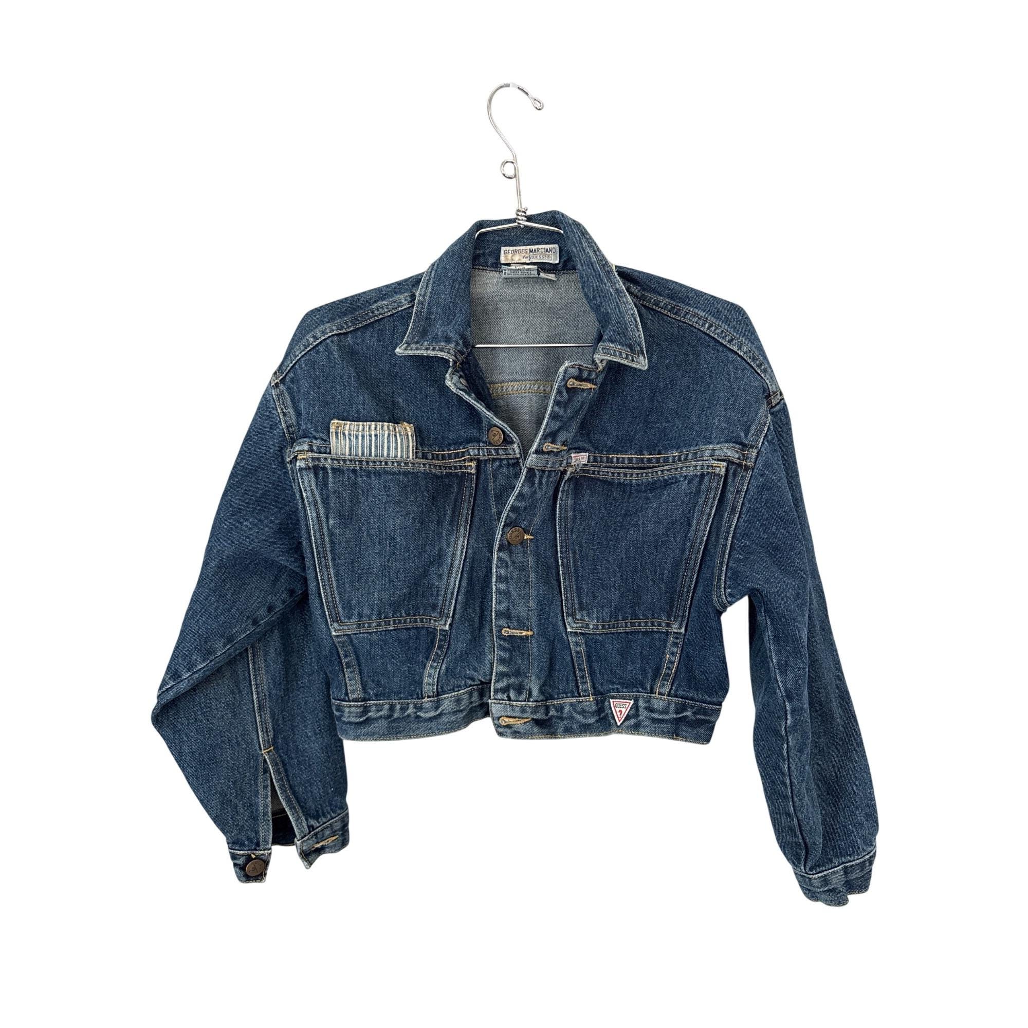 80s Guess Jacket - Etsy