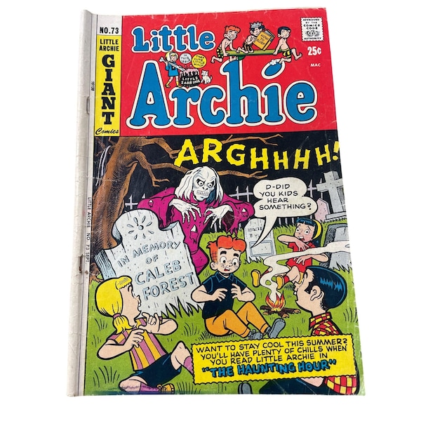 Vintage Little Archie Giant Comic Book #73, Sept 1972