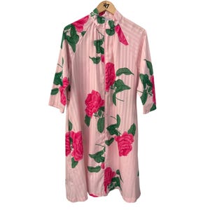 green and pink striped dressing gown Stripe Bathrobe