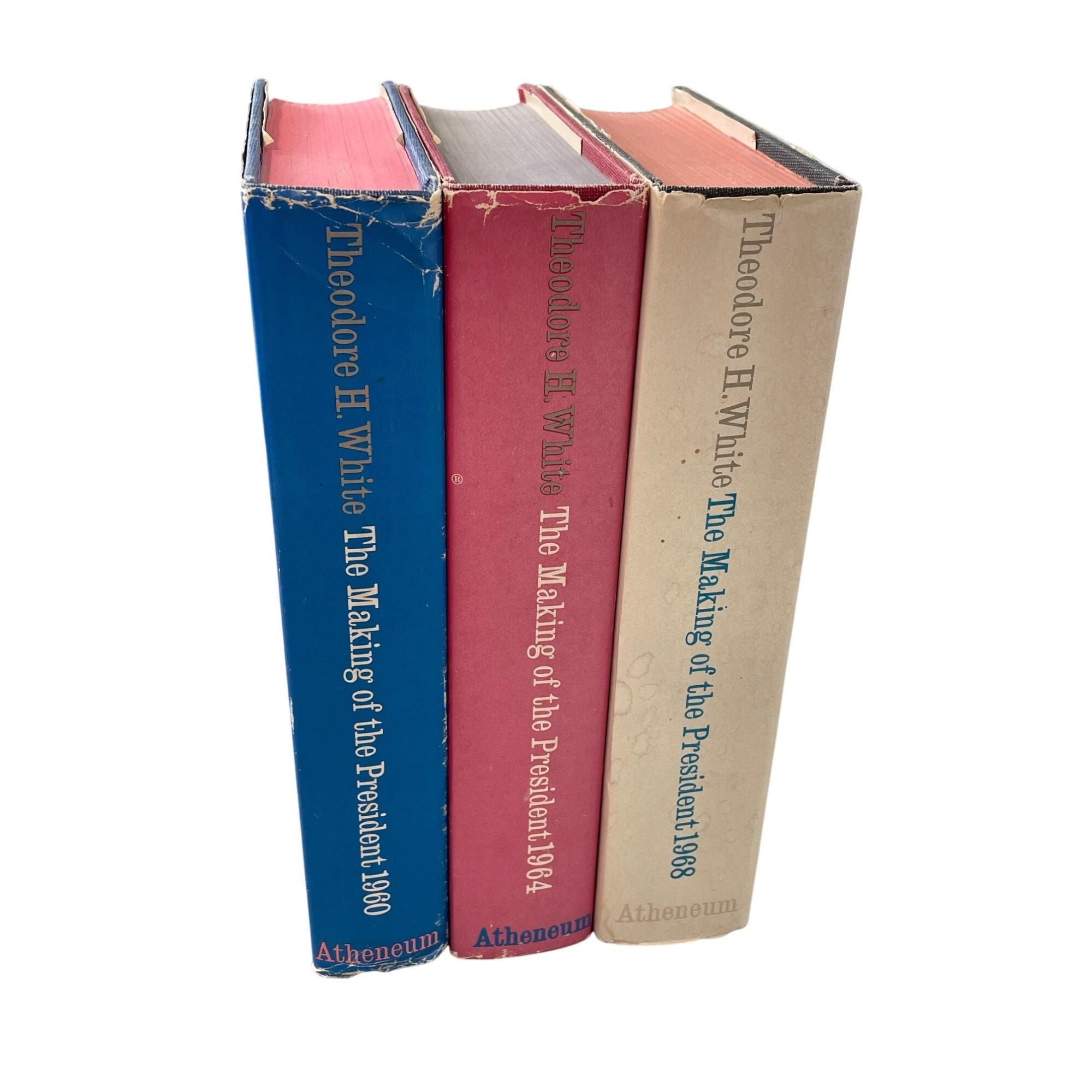 White Hot【ビンテージ洋書】 Theodore H. White the Making of the President Set 1960 1964 1968