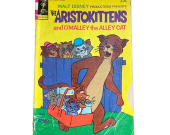Gold Key Walt Disney The Aristokittens And OMalley The Alley Cat Comic #3 1974