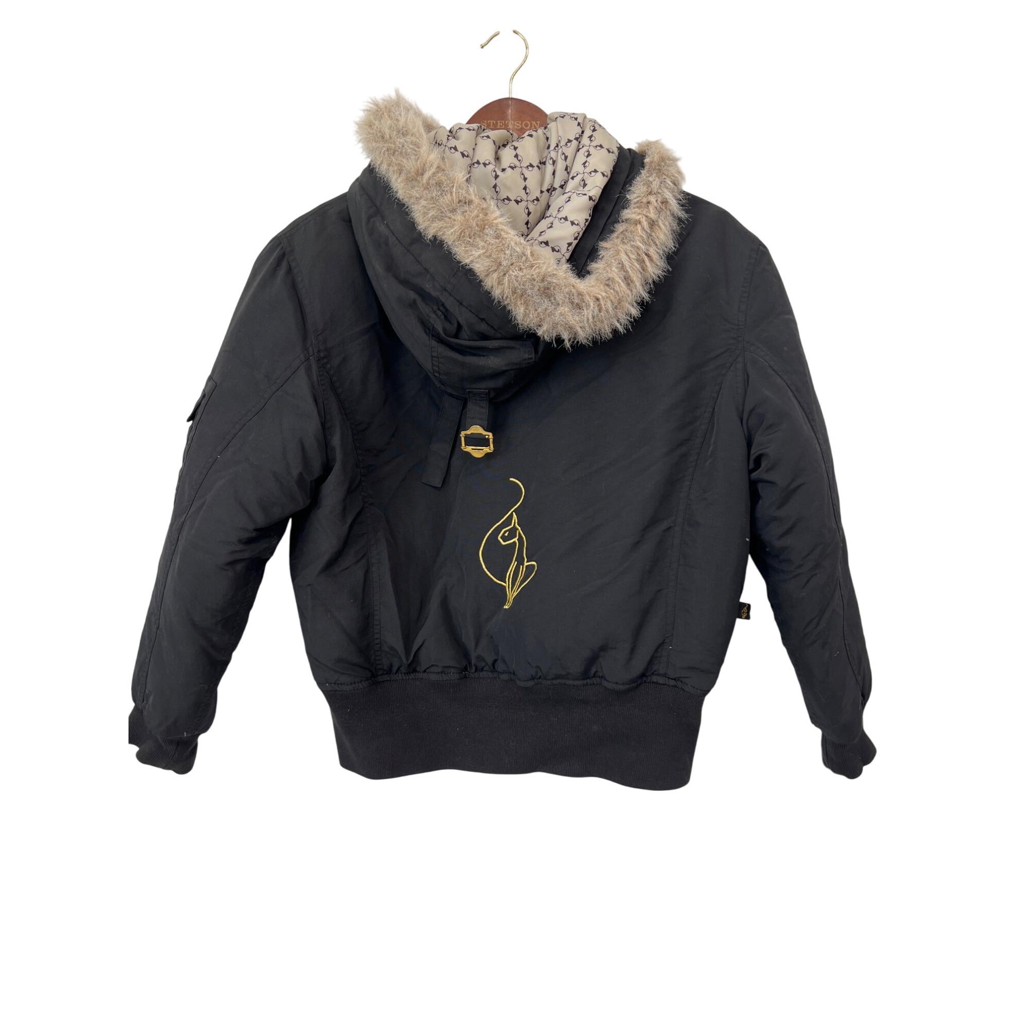 ラルフローレンarchive fur jacket n2b y2k 00s archive fur jacket n2b ma1 y2k 00s