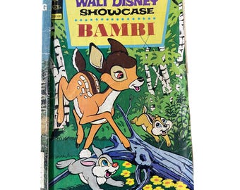 Gold Key Walt Disney Showcase Comic Book #31 Bambi Vintage August 1975 USA
