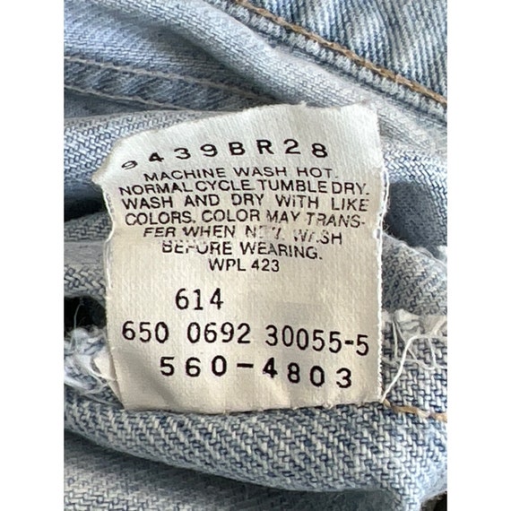 Vintage Y2K Levis 560 Denim Jeans Mens 36 High Wa… - image 6