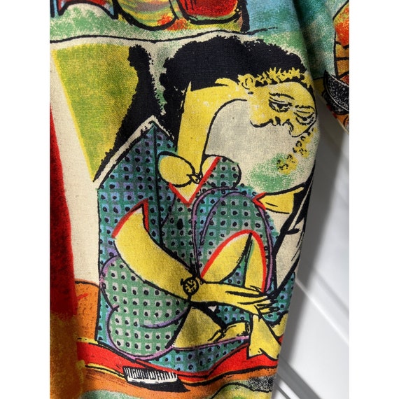 Kaktus Vintage Pablo Picasso Art Jacket Womens S … - image 4