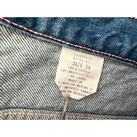 Oscar de la Renta Vintage Denim Mom Jeans Womens … - image 5