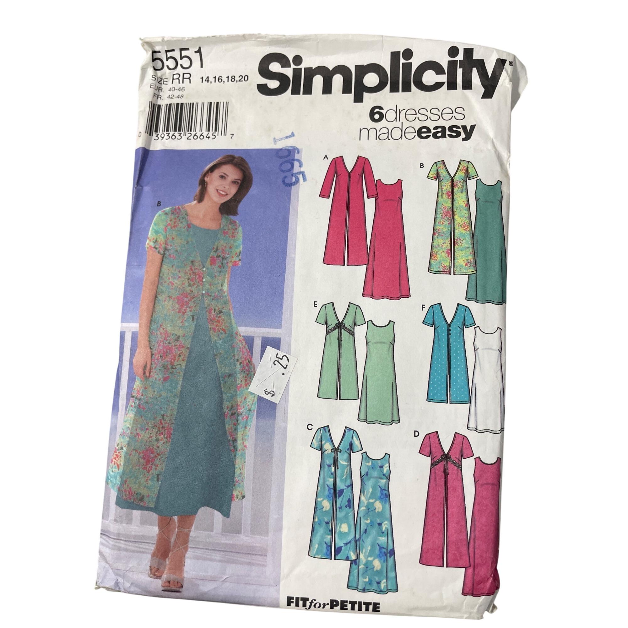 Simplicity 5551 - Etsy