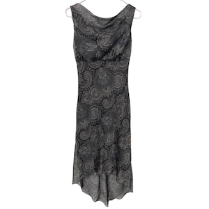 b darlin dresses black and white B Darlin Juniors Printed Double Strap Dress Black White 5/6