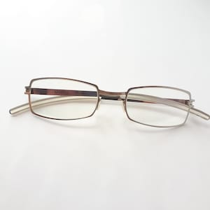 Occhiali da vista Mykita Joe argento donna uomo rettangolari angolari in metallo fatti a mano in Germania piccole dimensioni custodia originale panno NUOVO nuovo Brille