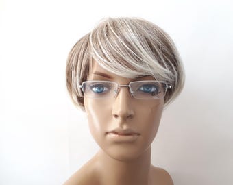 Ray Ban 6136 Eyeglasses silver black metal women men rectangle half rim glasses from Italy small size fleible hinge new neu Brille