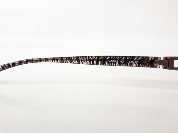 Face a Face Patch eyeglasses copper rectangle wom… - image 9