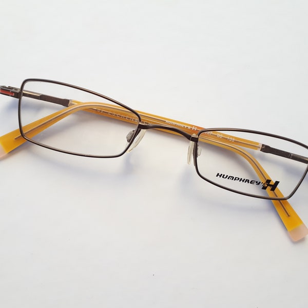 Eschenbach Humphreys 2597 eyeglasses bronze angular shaped women eyeglasses from Germany medium size new neu Brille