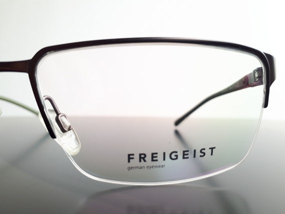 Eschenbach Freigest eyeglasses bronze angular sha… - image 9