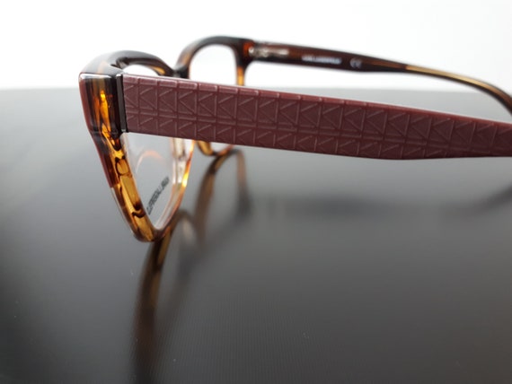 Karl Lagerfeld 919 eyeglasses brown colored butte… - image 7