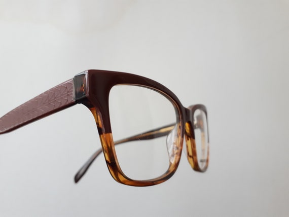 Karl Lagerfeld 919 eyeglasses brown colored butte… - image 2
