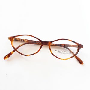 Neostyle College 159 525 Eyeglasses men rectangle tortoise brown plastic glasses from Germany small size vintage 90s  NOS neu Brille