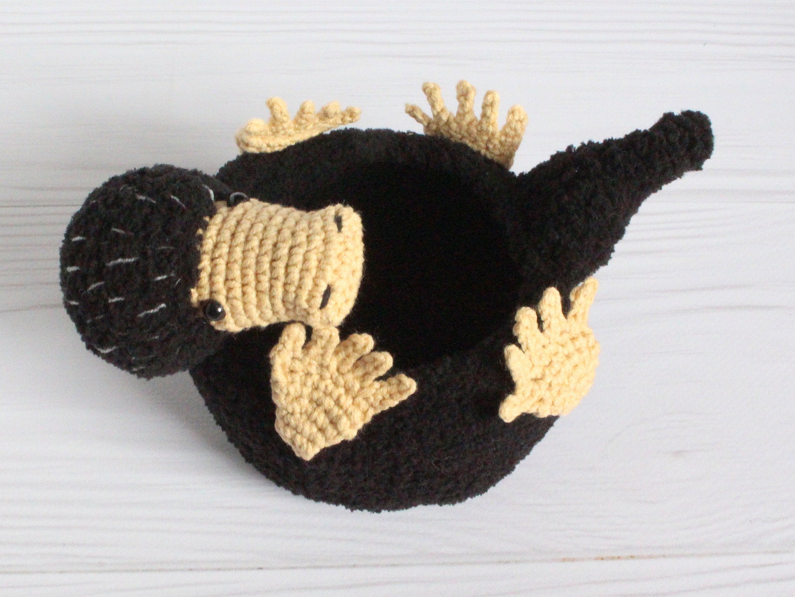 Niffler Jewelry Box Nifler Crochet Pattern Earrings Ring Etsy