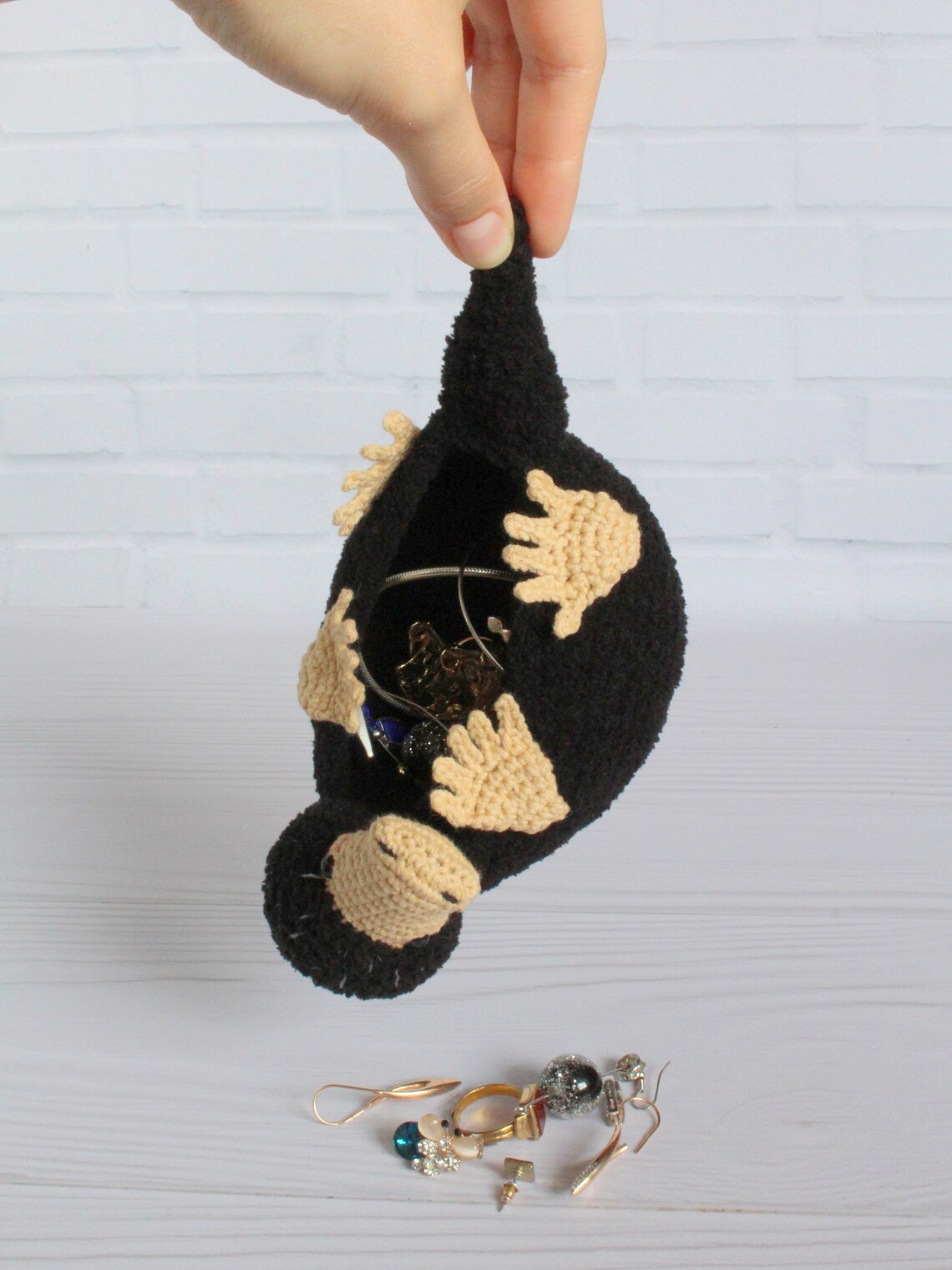 Niffler Jewelry Box Nifler Crochet Pattern Earrings Ring Etsy