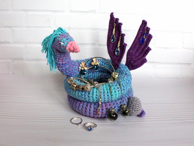 Occamy Jewelry Box Crochet Pencil Box Magical Pencil Case Hermione Granger Style Potterhead Newt Scamander Style fbawtft HP Wizard Inspired