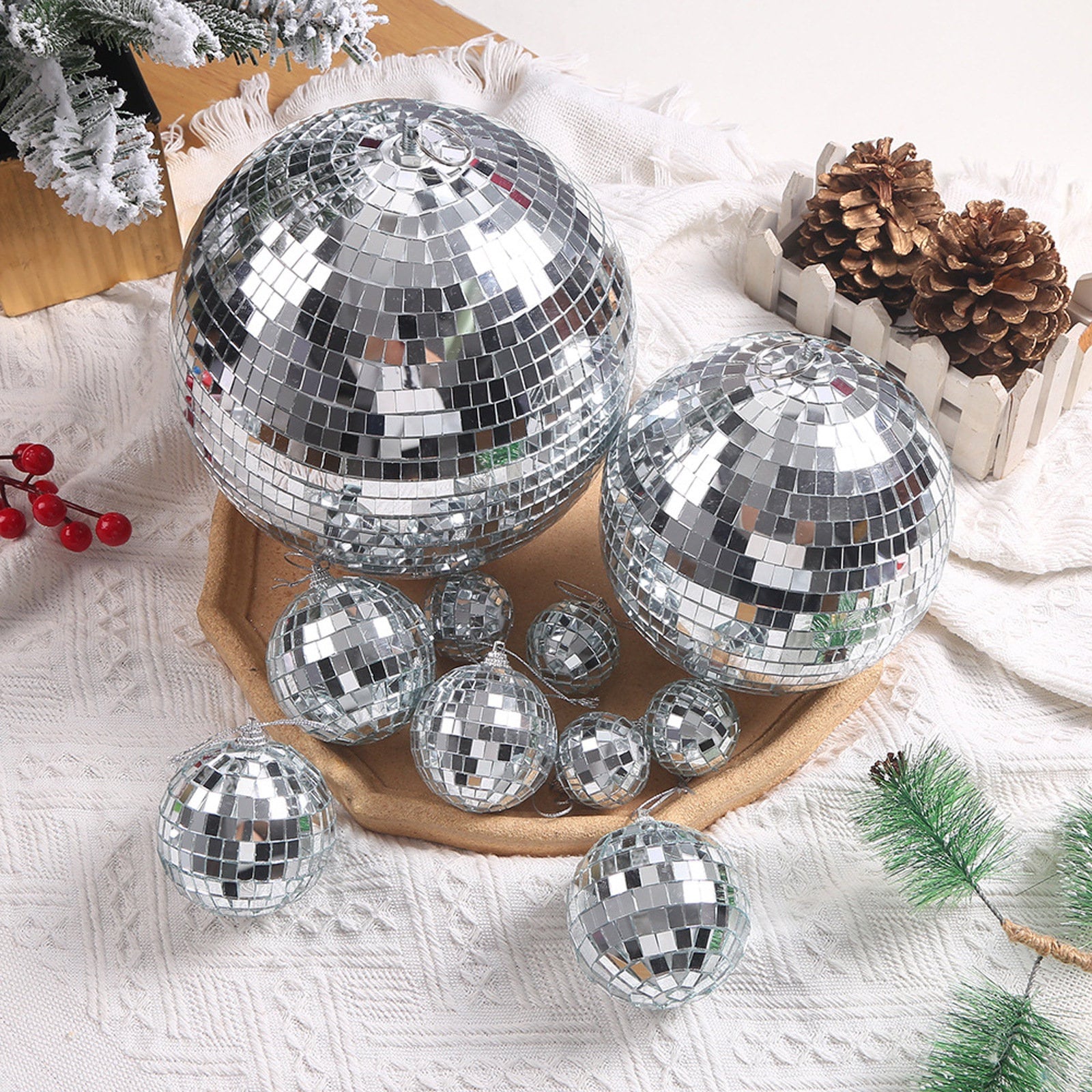 Disco Ball Decorationdisco Dancedisco Party Cake Etsy UK