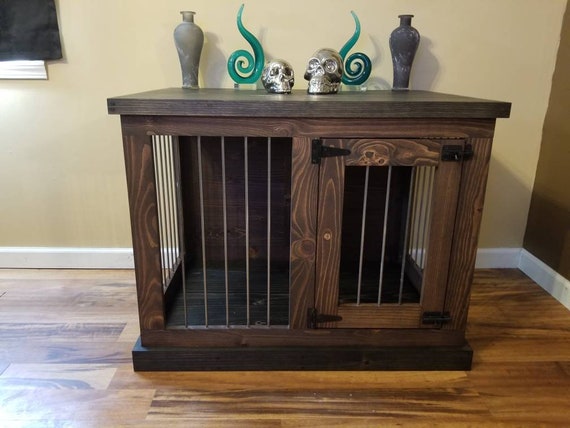 Medium dog crate furniture Dog kennel 